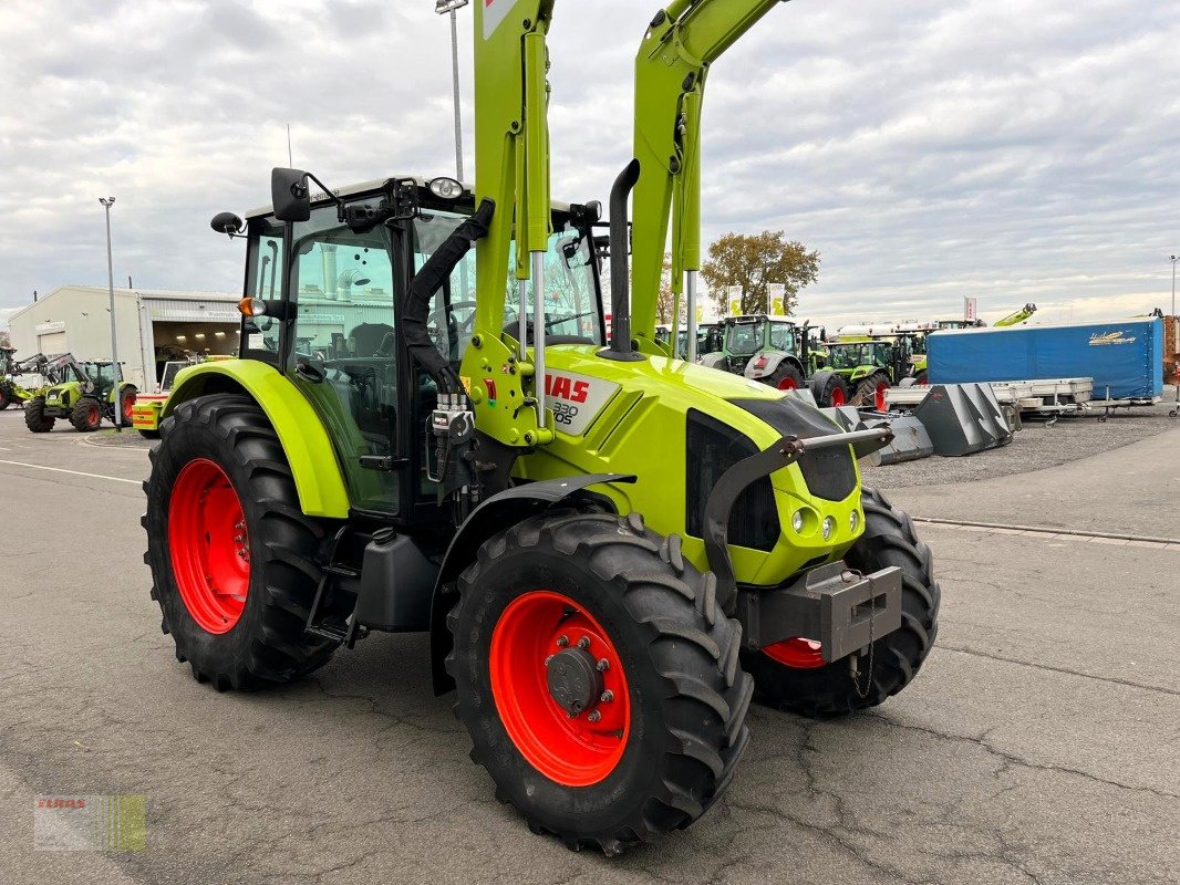 Traktor Türe ait CLAAS AXOS 330 C, Frontlader FL 100, Niedrigdach, nur 2.443 h !, Gebrauchtmaschine içinde Molbergen (resim 3)