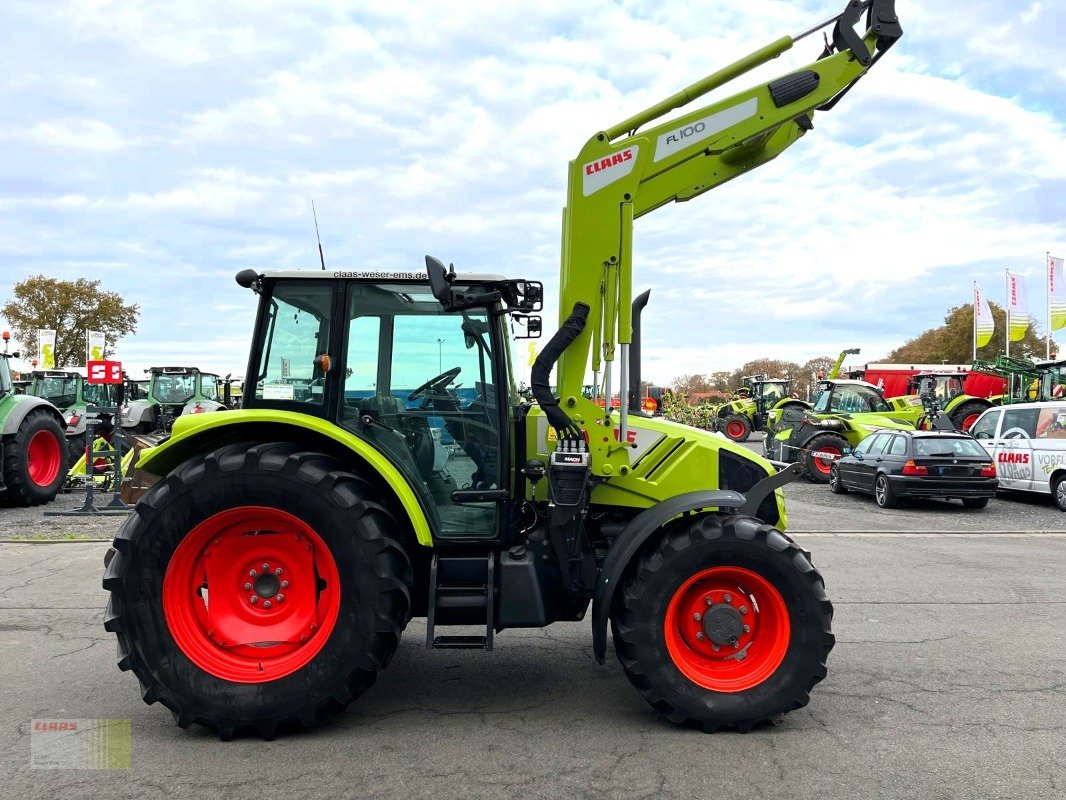 Traktor Türe ait CLAAS AXOS 330 C, Frontlader FL 100, Niedrigdach, nur 2.443 h !, Gebrauchtmaschine içinde Molbergen (resim 4)