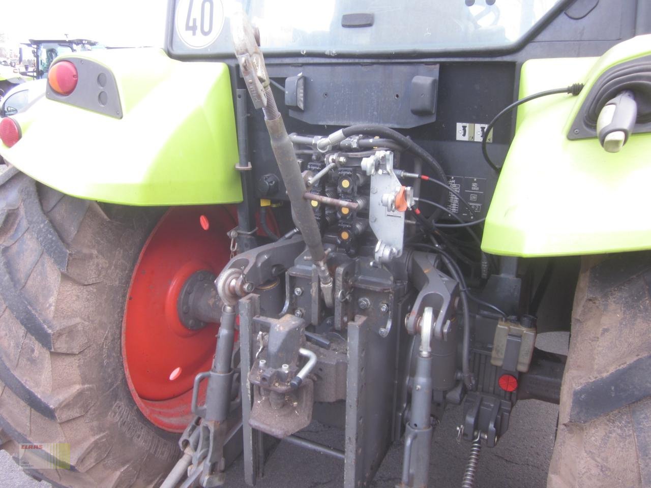 Traktor a típus CLAAS AXOS 340 CX, Frontlader FL 100, Klima, Druckluft, Niedrigdach, Gebrauchtmaschine ekkor: Molbergen (Kép 5)