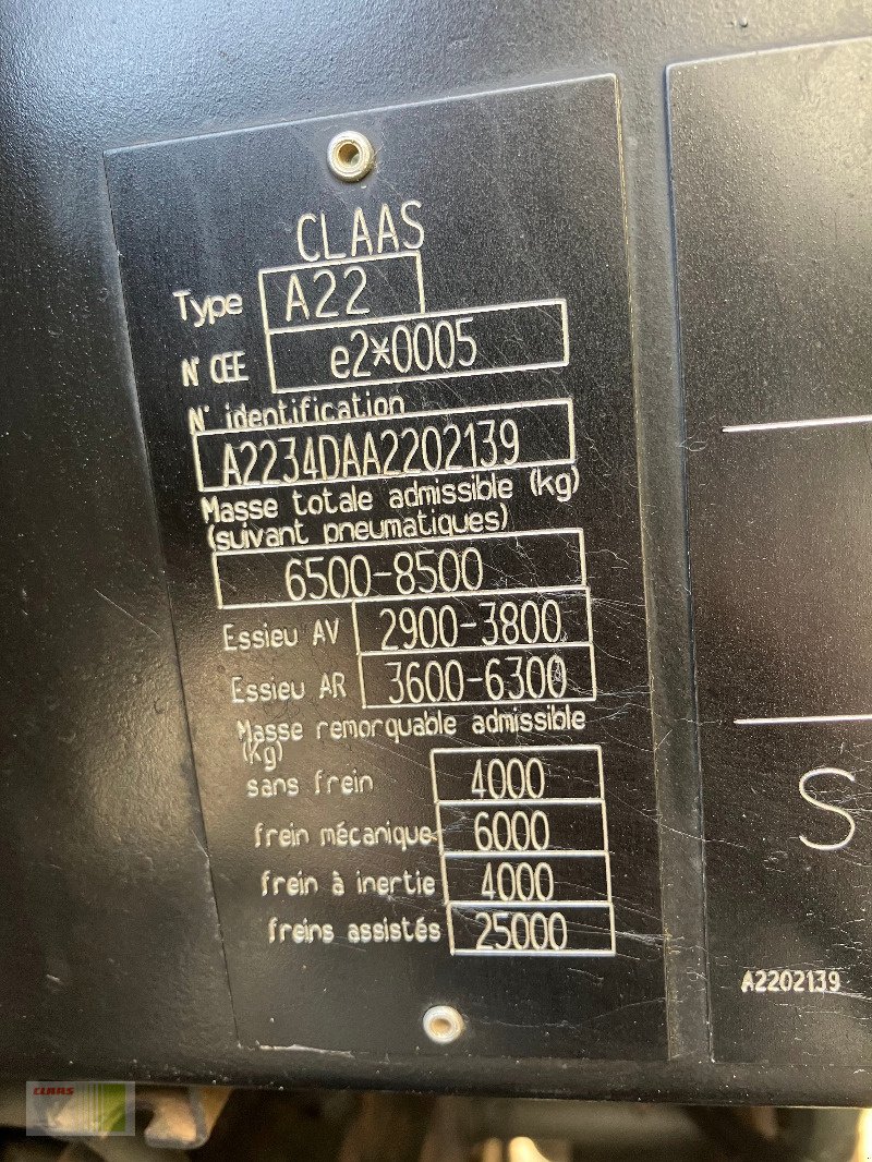 Traktor des Typs CLAAS AXOS 340 CX, Gebrauchtmaschine in Schenefeld (Bild 10)