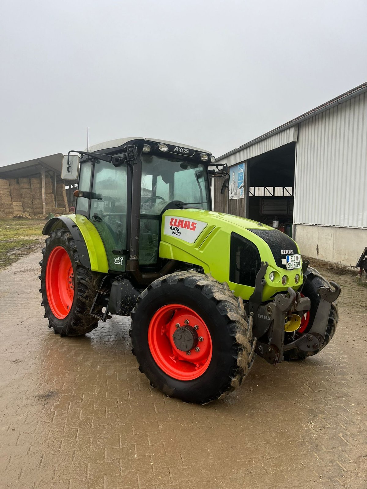 Traktor van het type CLAAS Axos 340 CX, Gebrauchtmaschine in Nassenfels (Foto 1)