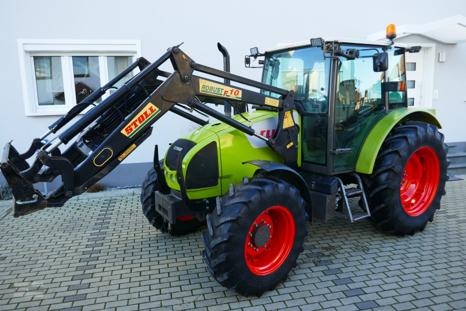 Traktor typu CLAAS Celtis 426 Allr. Erst 3900 Std. Gepflegter Traktor mit Stoll Industriefrontlader., Gebrauchtmaschine w Langenzenn (Zdjęcie 1)