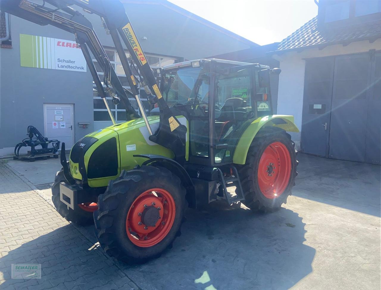 Traktor del tipo CLAAS Celtis 426RX, Klima, Stoll FL, sehr wenig Stunden, Gebrauchtmaschine en Geiselhöring (Imagen 9)
