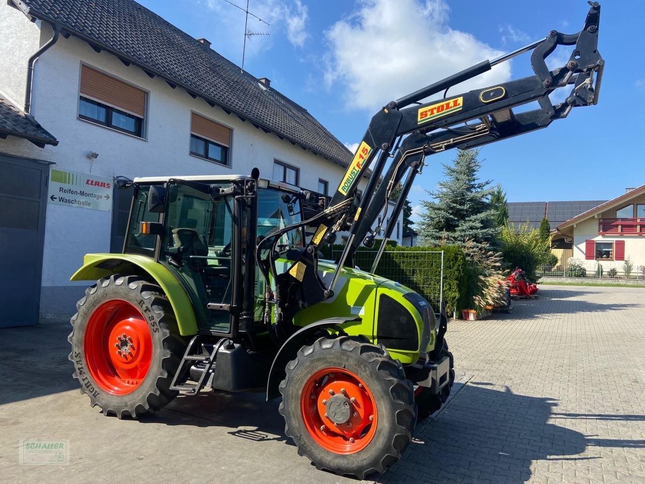 Traktor del tipo CLAAS Celtis 426RX, Klima, Stoll FL, sehr wenig Stunden, Gebrauchtmaschine en Geiselhöring (Imagen 11)