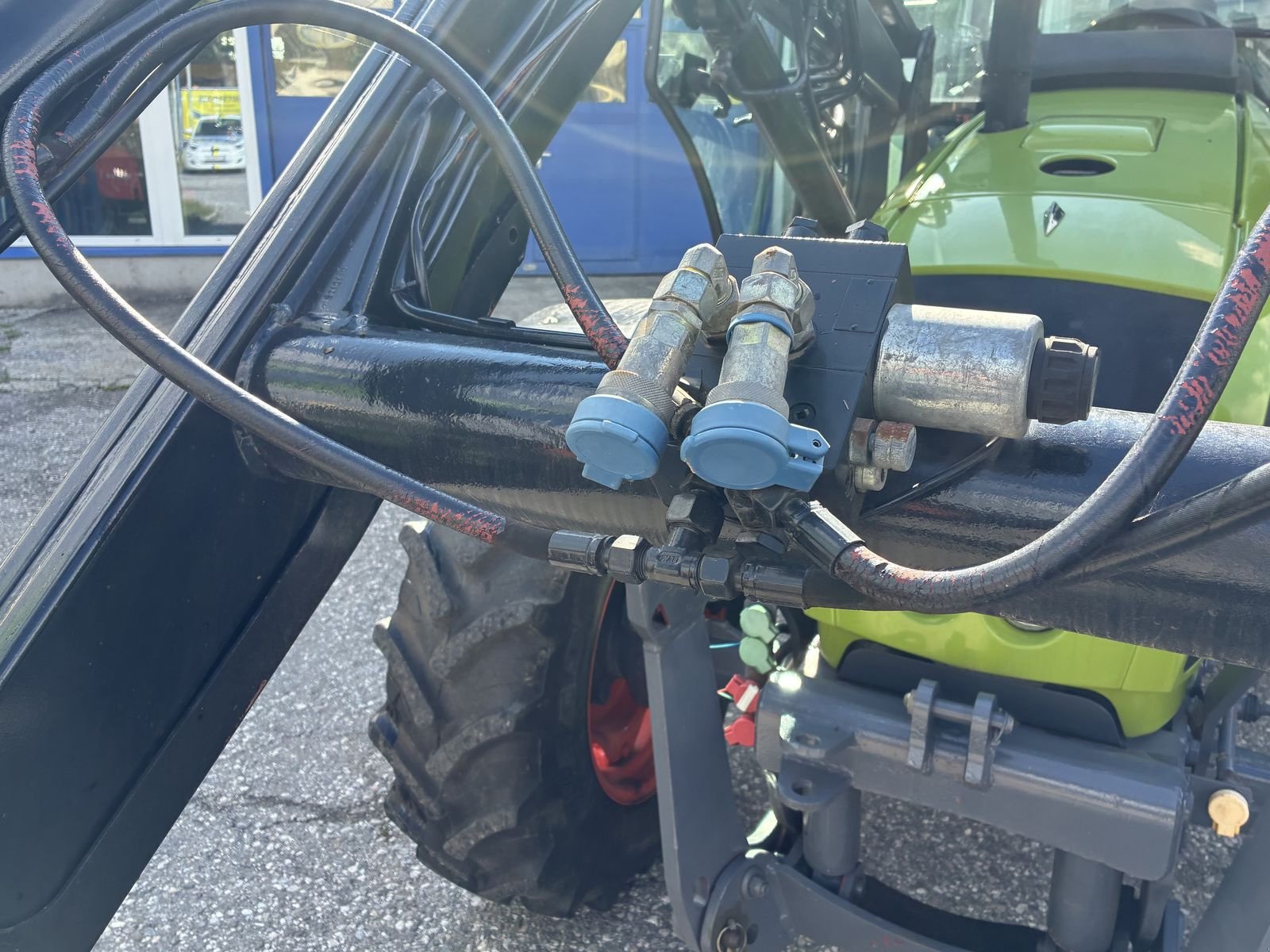 Traktor Türe ait CLAAS Celtis 436, Gebrauchtmaschine içinde Villach (resim 8)