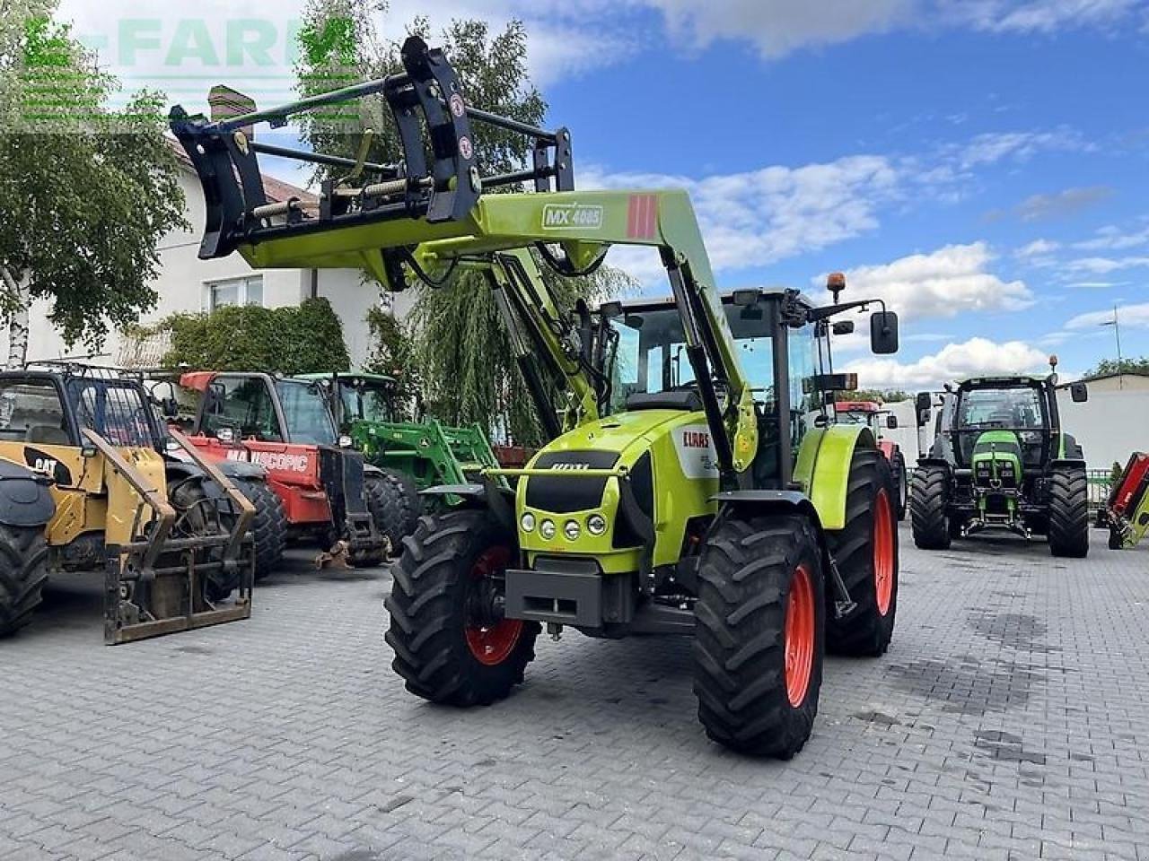 Traktor a típus CLAAS celtis 446 plus rx + mailleux mx40-85, Gebrauchtmaschine ekkor: DAMAS?AWEK (Kép 2)