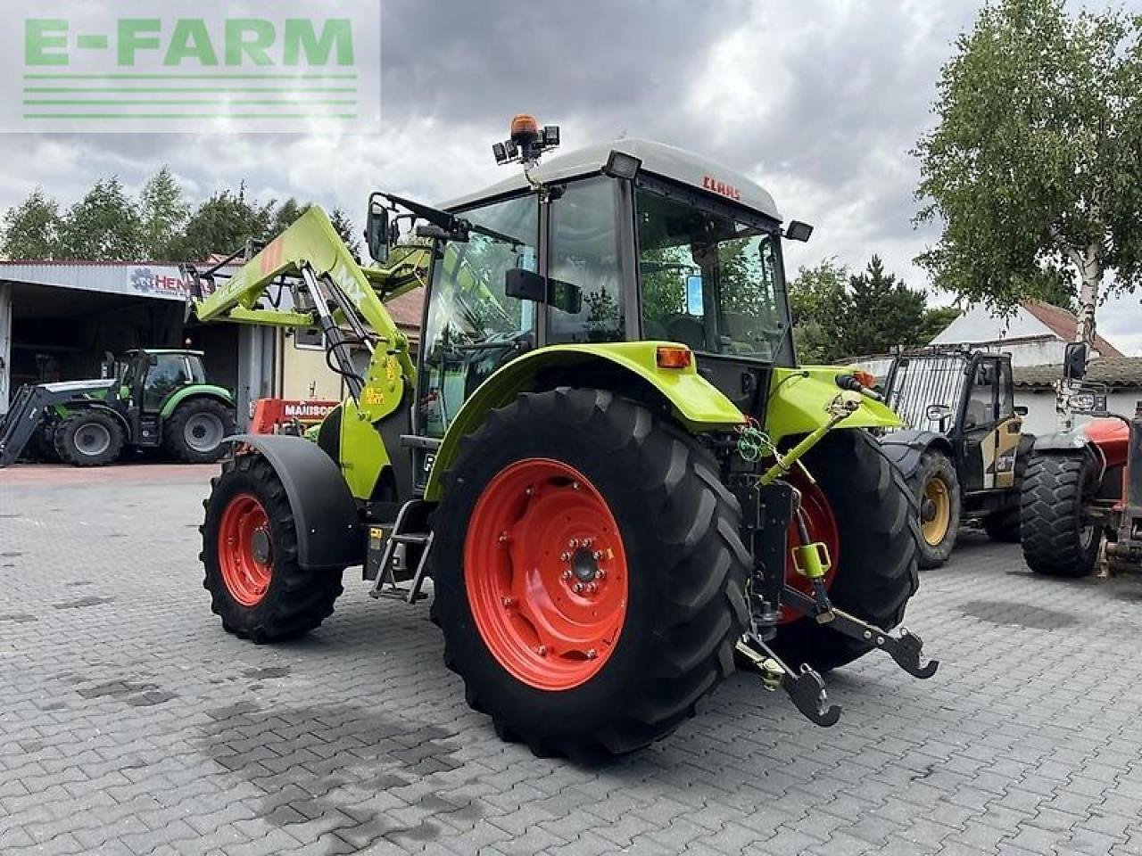 Traktor Türe ait CLAAS celtis 446 plus rx + mailleux mx40-85, Gebrauchtmaschine içinde DAMAS?AWEK (resim 9)