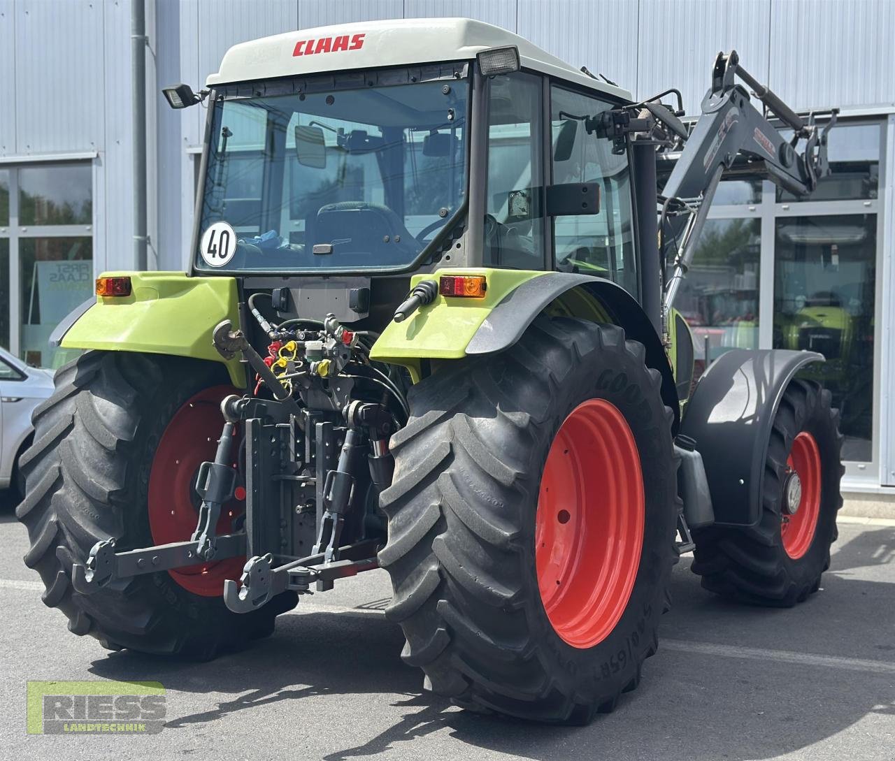 Traktor des Typs CLAAS CELTIS 456 RX COMFORT  Stoll FZ 30, Gebrauchtmaschine in Homberg/Ohm - Maulbach (Bild 9)
