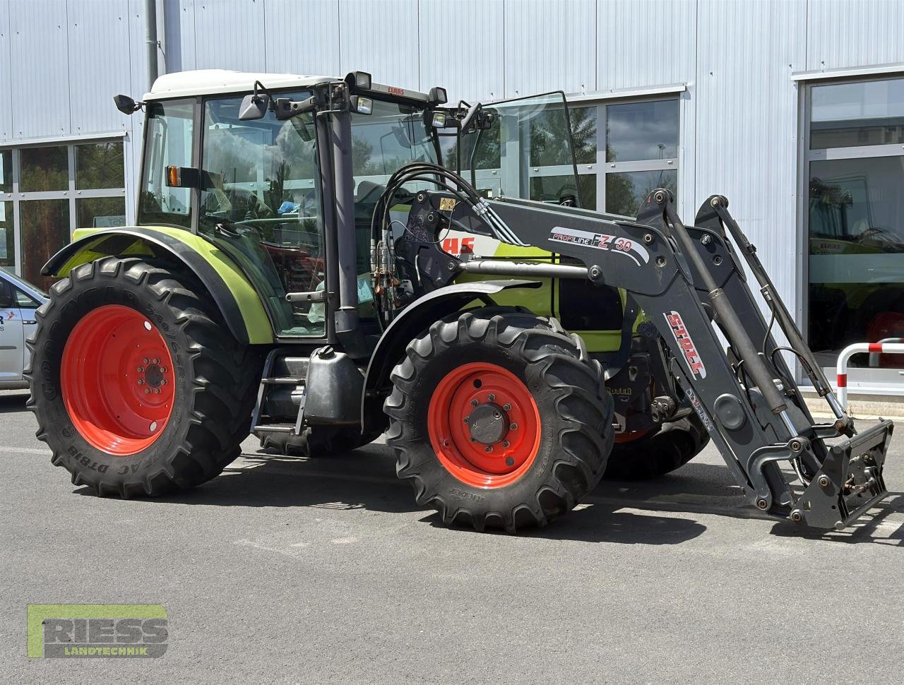 Traktor des Typs CLAAS CELTIS 456 RX COMFORT  Stoll FZ 30, Gebrauchtmaschine in Homberg/Ohm - Maulbach (Bild 16)