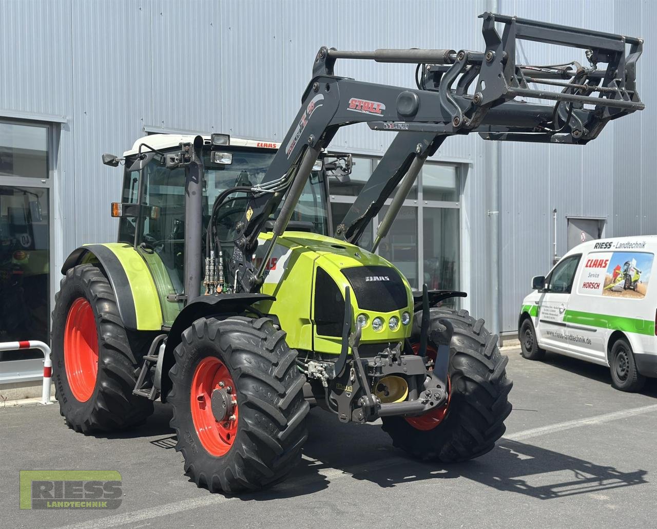 Traktor des Typs CLAAS CELTIS 456 RX COMFORT  Stoll FZ 30, Gebrauchtmaschine in Homberg/Ohm - Maulbach (Bild 18)