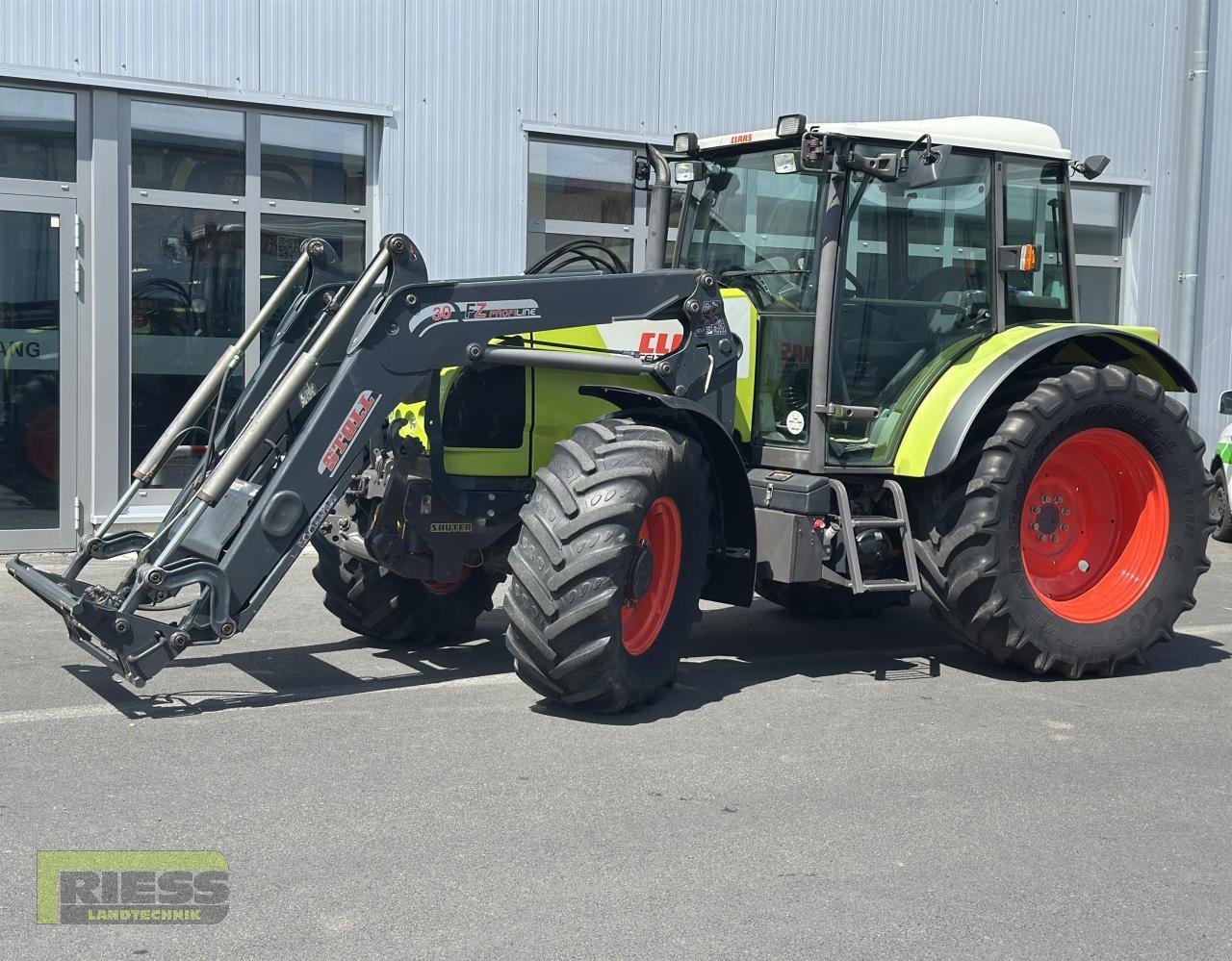 Traktor des Typs CLAAS CELTIS 456 RX COMFORT  Stoll FZ 30, Gebrauchtmaschine in Homberg/Ohm - Maulbach (Bild 21)