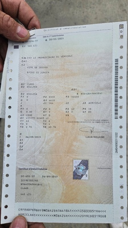 Traktor του τύπου CLAAS CELTIS 456 RX, Gebrauchtmaschine σε COGNAC LA FORET (Φωτογραφία 4)