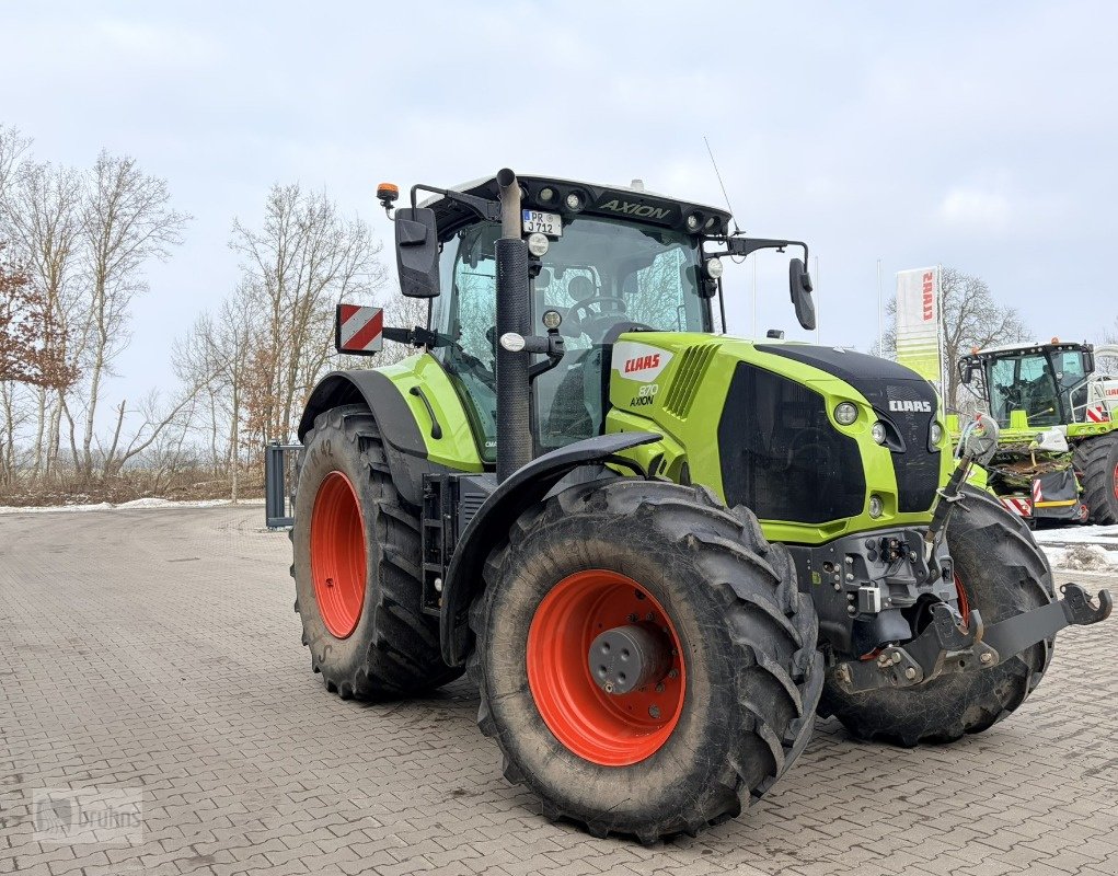 Traktor typu CLAAS CLAAS AXION 870 CMATIC CEBIS  - GPS-RTK- MaxiCare Garantie, Gebrauchtmaschine v Karstädt (Obrázek 2)
