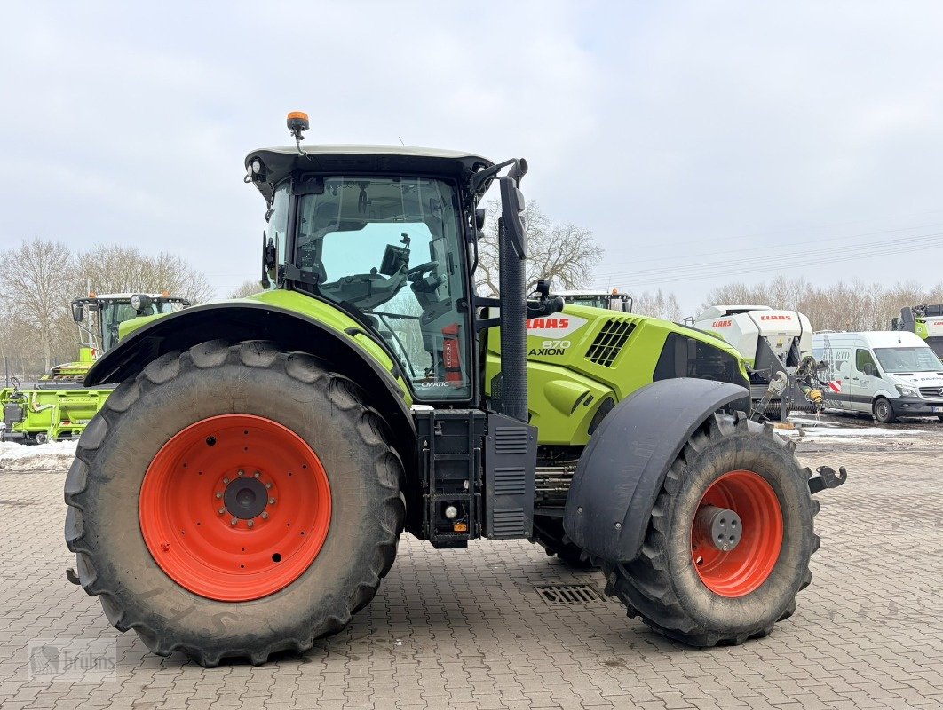 Traktor typu CLAAS CLAAS AXION 870 CMATIC CEBIS  - GPS-RTK- MaxiCare Garantie, Gebrauchtmaschine v Karstädt (Obrázek 4)