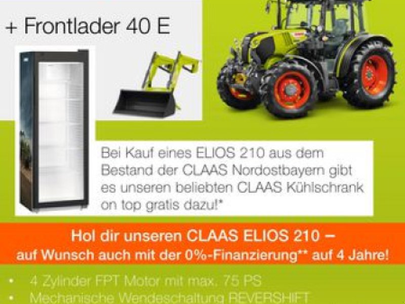 Traktor des Typs CLAAS ELIOS 210 CLASSIC CLAAS TRAKTO, Neumaschine in Freystadt (Bild 1)