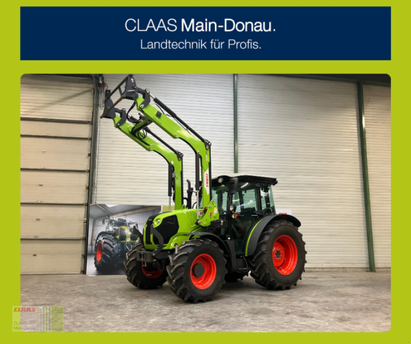 Traktor des Typs CLAAS ELIOS 210 CLASSIC MIT FL 40 E, Gebrauchtmaschine in Vohburg a.d.Donau (Bild 1)