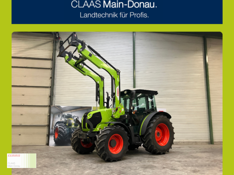 Traktor des Typs CLAAS ELIOS 210 CLASSIC MIT FL 40 E, Gebrauchtmaschine in Vohburg a.d.Donau (Bild 1)