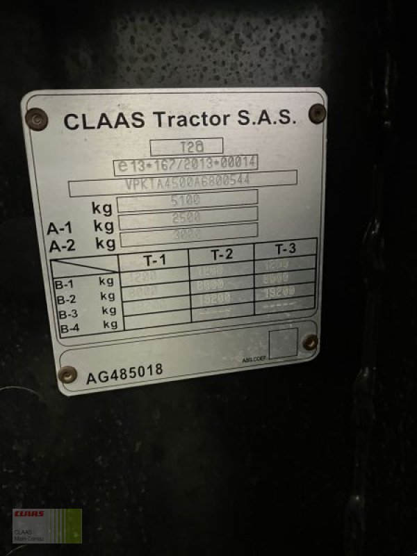 Traktor des Typs CLAAS ELIOS 210 CLASSIC MIT FL 40 E, Gebrauchtmaschine in Vohburg a.d.Donau (Bild 6)