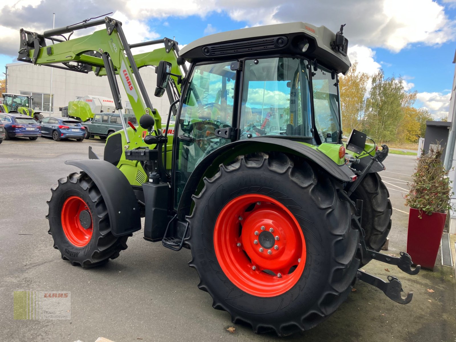 Traktor des Typs CLAAS Elios 210 + FL 40 E + Klima + Druckluft, Gebrauchtmaschine in Altenstadt a.d. Waldnaab (Bild 5)