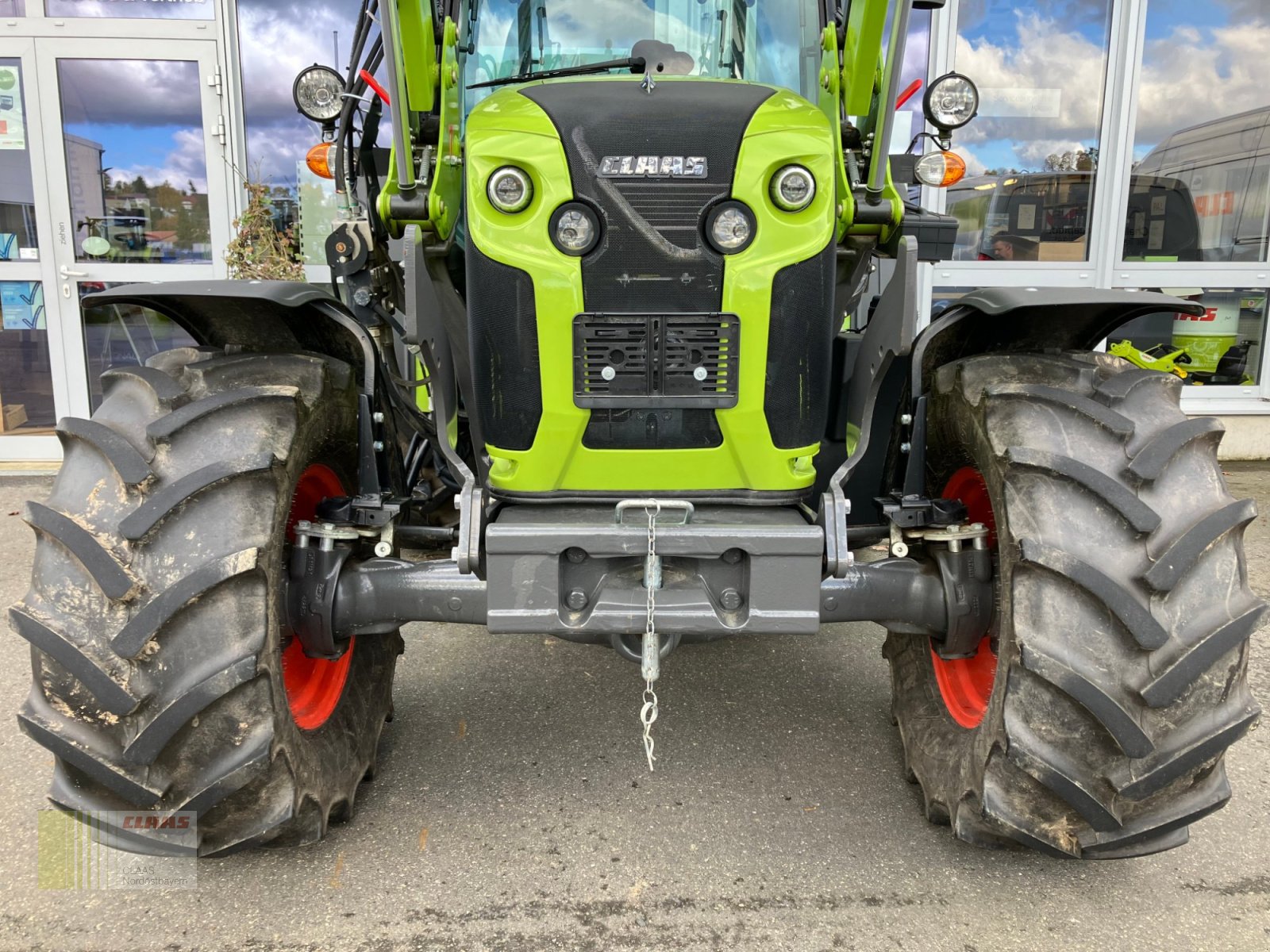 Traktor des Typs CLAAS Elios 210 + FL 40 E + Klima + Druckluft, Gebrauchtmaschine in Altenstadt a.d. Waldnaab (Bild 9)
