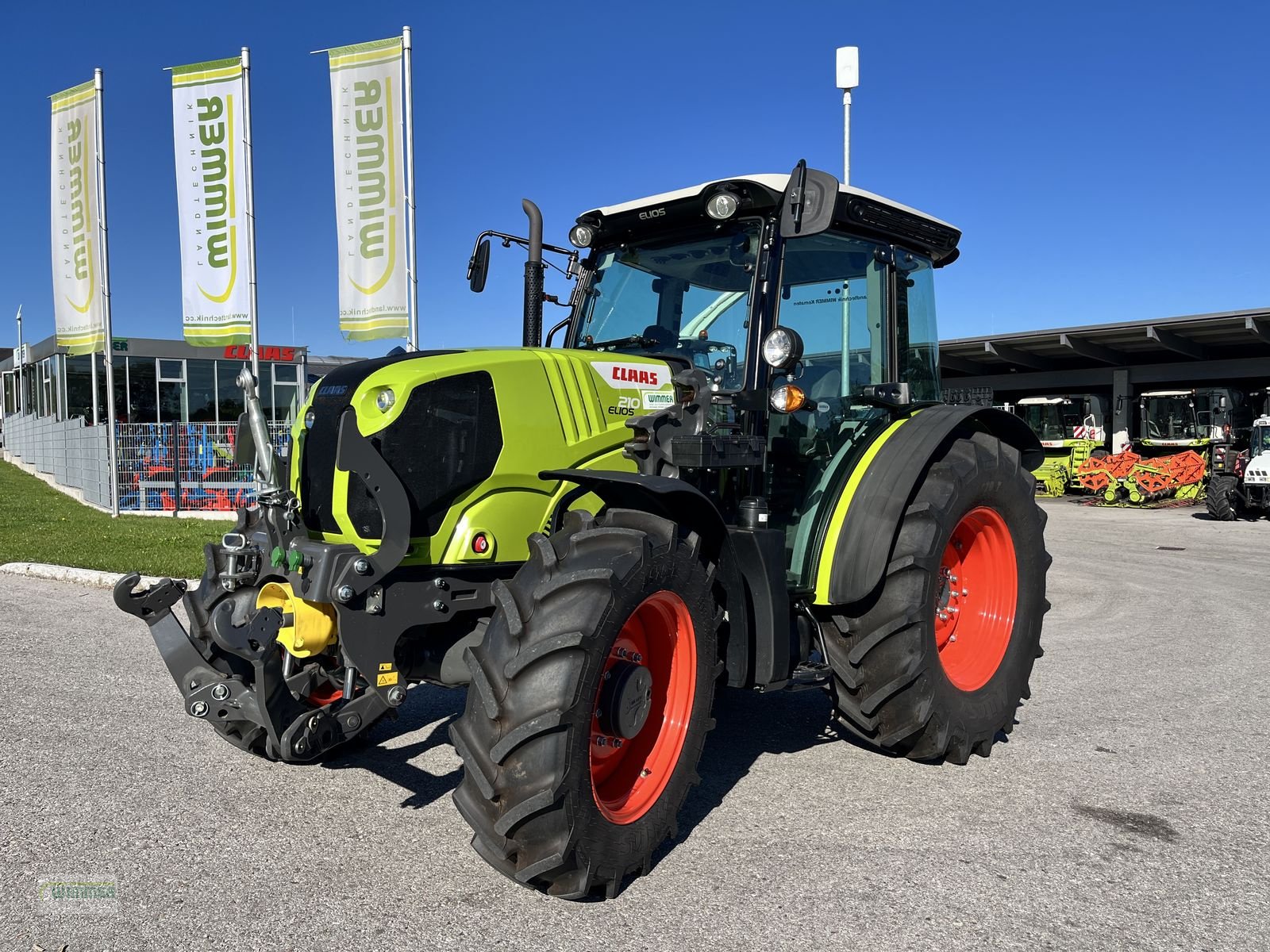 Traktor a típus CLAAS ELIOS 210 / LASTSCHALT (gebrauchter ELIOS 200), Gebrauchtmaschine ekkor: Kematen (Kép 2)