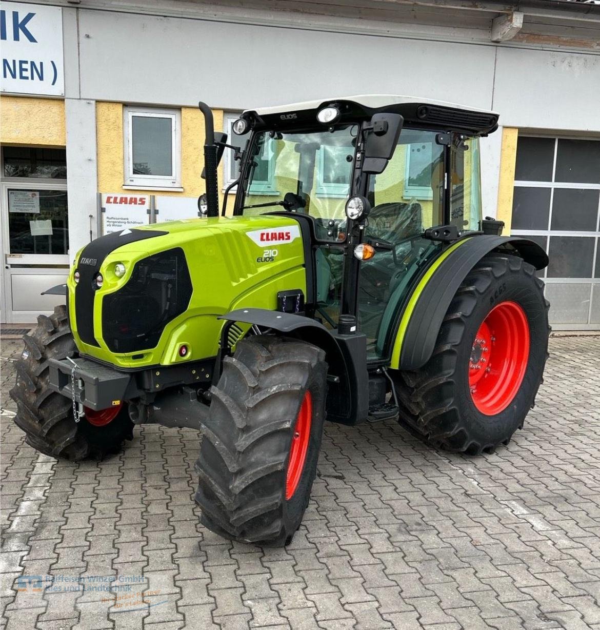 Traktor tipa CLAAS Elios 210, Neumaschine u Winzer (Slika 1)