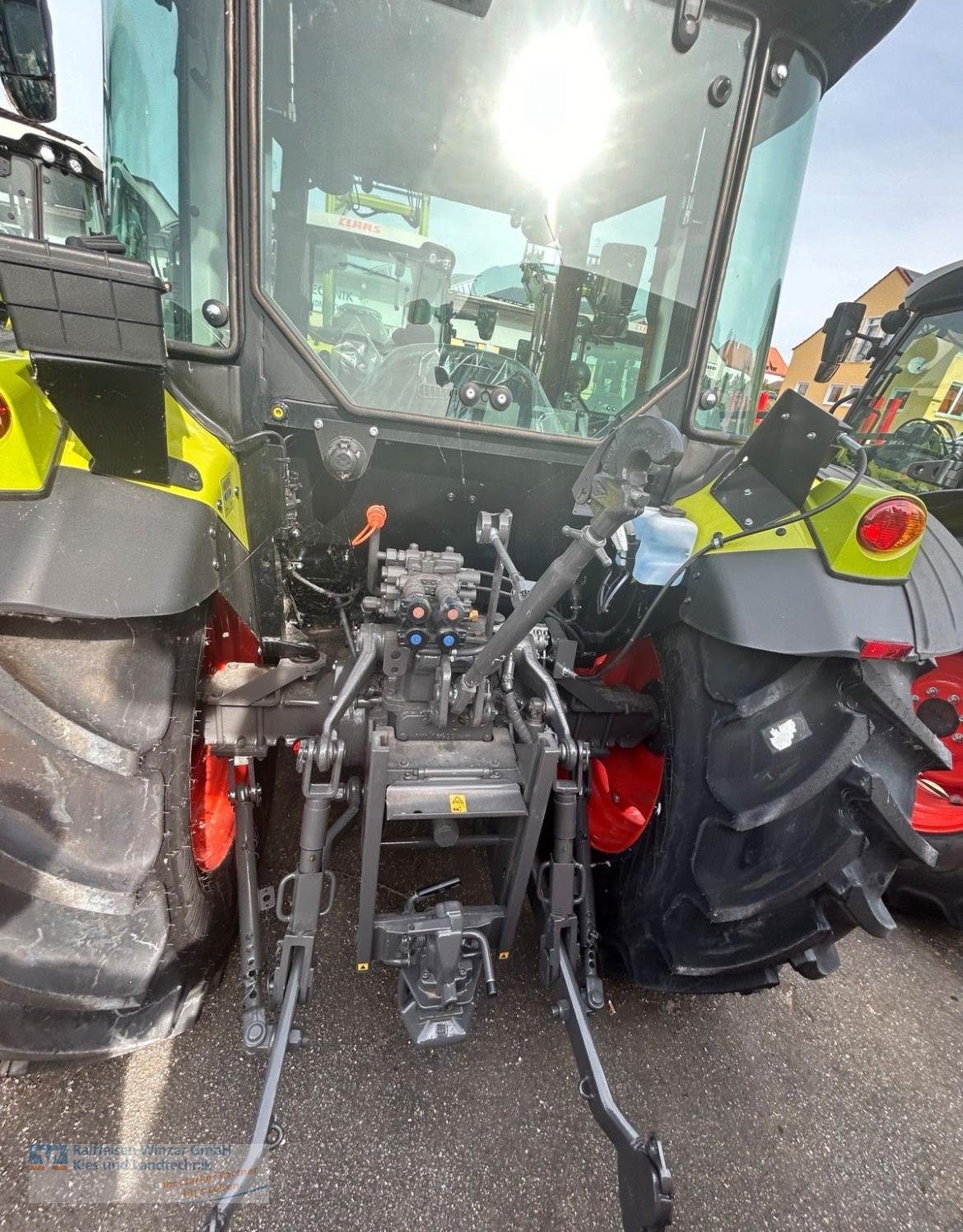 Traktor typu CLAAS Elios 210, Neumaschine v Winzer (Obrázek 2)