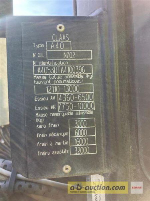 Traktor des Typs CLAAS GEBR. TRAKTOR AXION 830, Gebrauchtmaschine in Grimma (Bild 11)