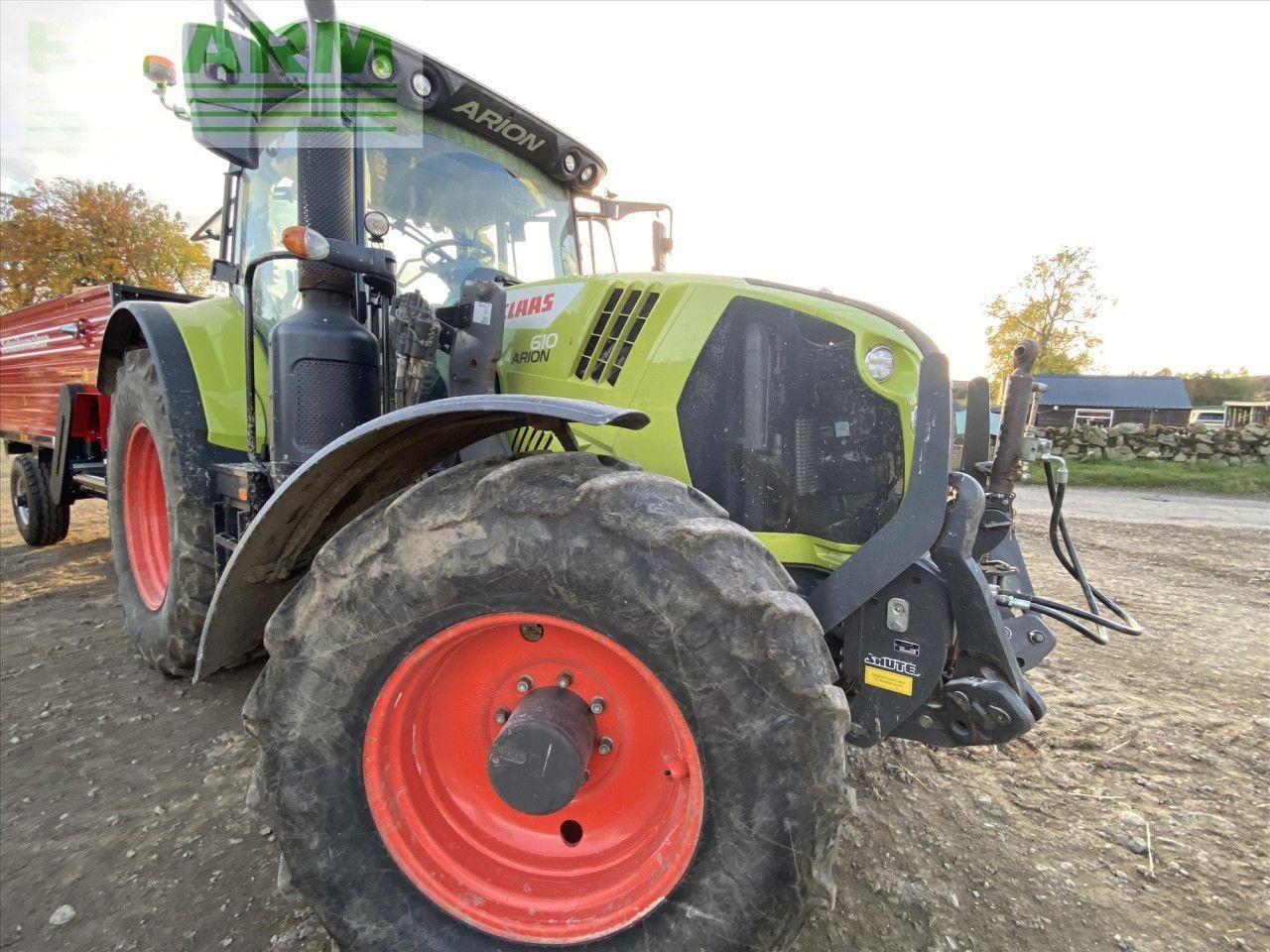 Traktor типа CLAAS NEW ARION 610, Gebrauchtmaschine в FORRES (Фотография 4)