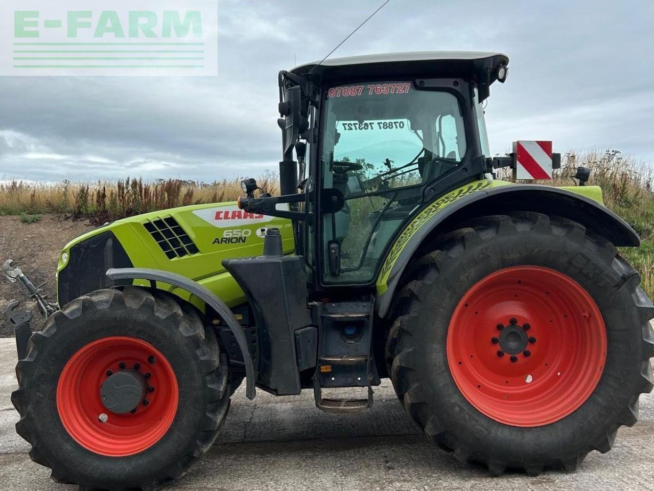 Traktor του τύπου CLAAS NEW ARION 650, Gebrauchtmaschine σε ALNWICK (Φωτογραφία 1)