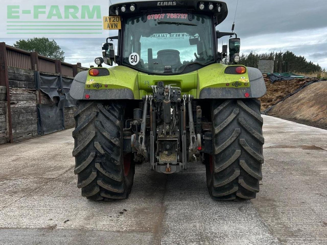 Traktor του τύπου CLAAS NEW ARION 650, Gebrauchtmaschine σε ALNWICK (Φωτογραφία 3)