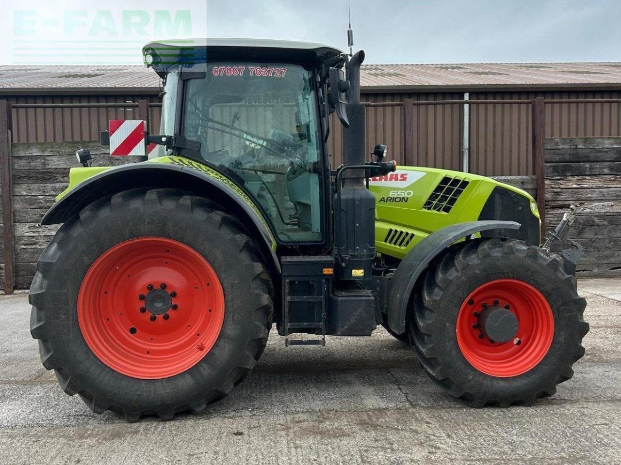 Traktor του τύπου CLAAS NEW ARION 650, Gebrauchtmaschine σε ALNWICK (Φωτογραφία 4)