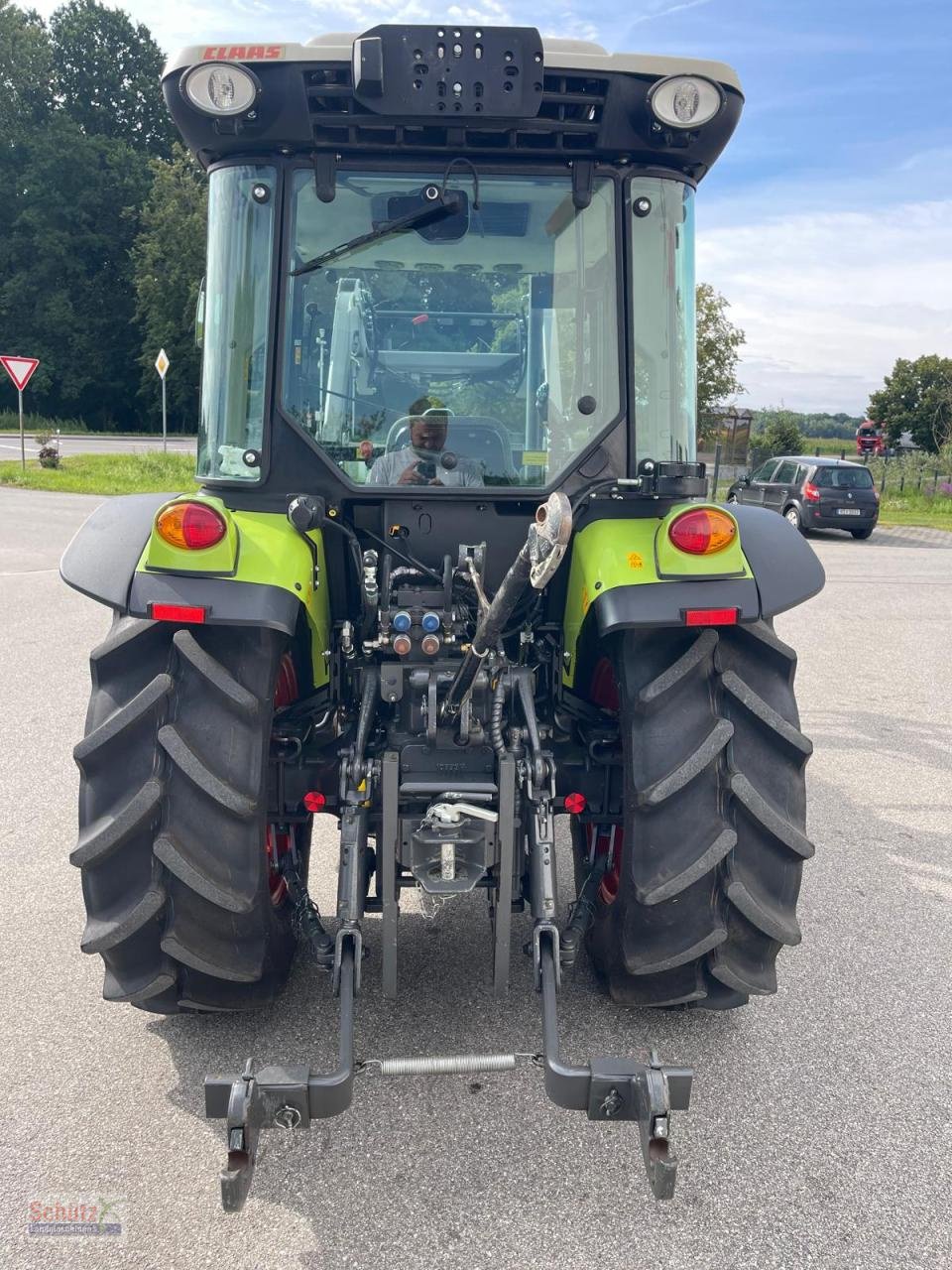 Traktor a típus CLAAS Nexos 210 F mit Frontlader und Frontzapfwelle, erst 236 Betriebsstunden, NEUWERTIG, Gebrauchtmaschine ekkor: Schierling (Kép 4)