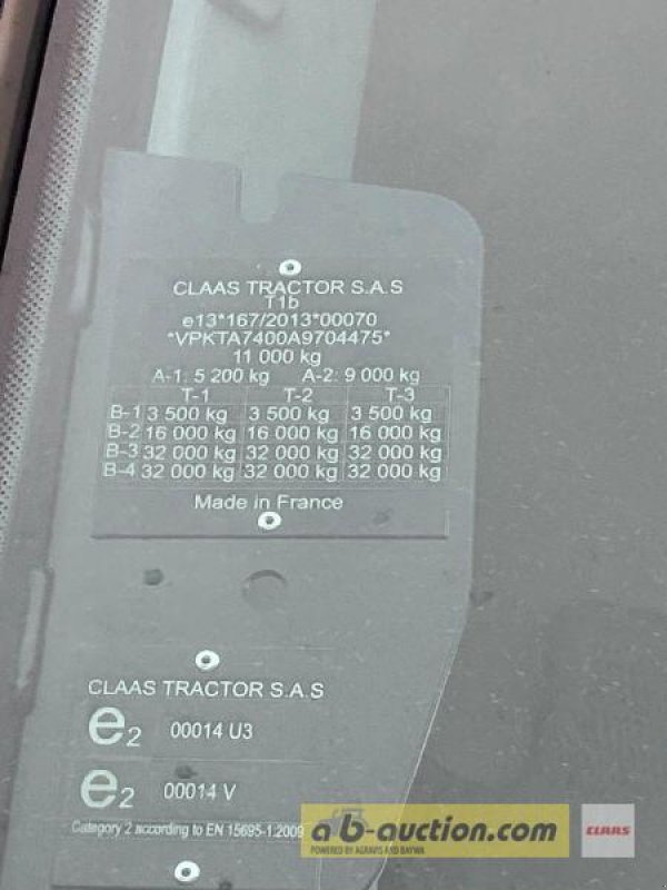 Traktor типа CLAAS TRAKTOR ARION 630 CM CEBIS, Neumaschine в Grimma (Фотография 12)