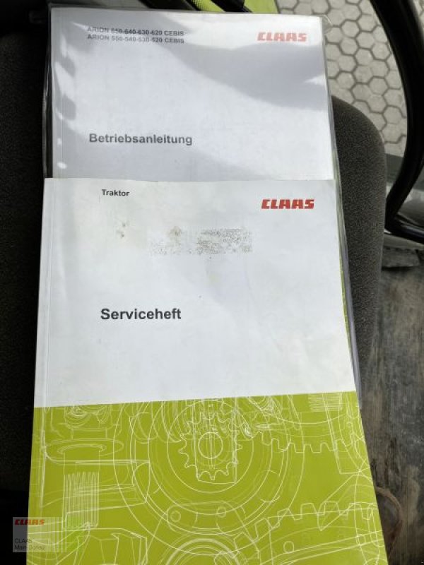 Traktor типа CLAAS TRAKTOR CLAAS ARION 550 CEBIS, Gebrauchtmaschine в Vohburg (Фотография 26)