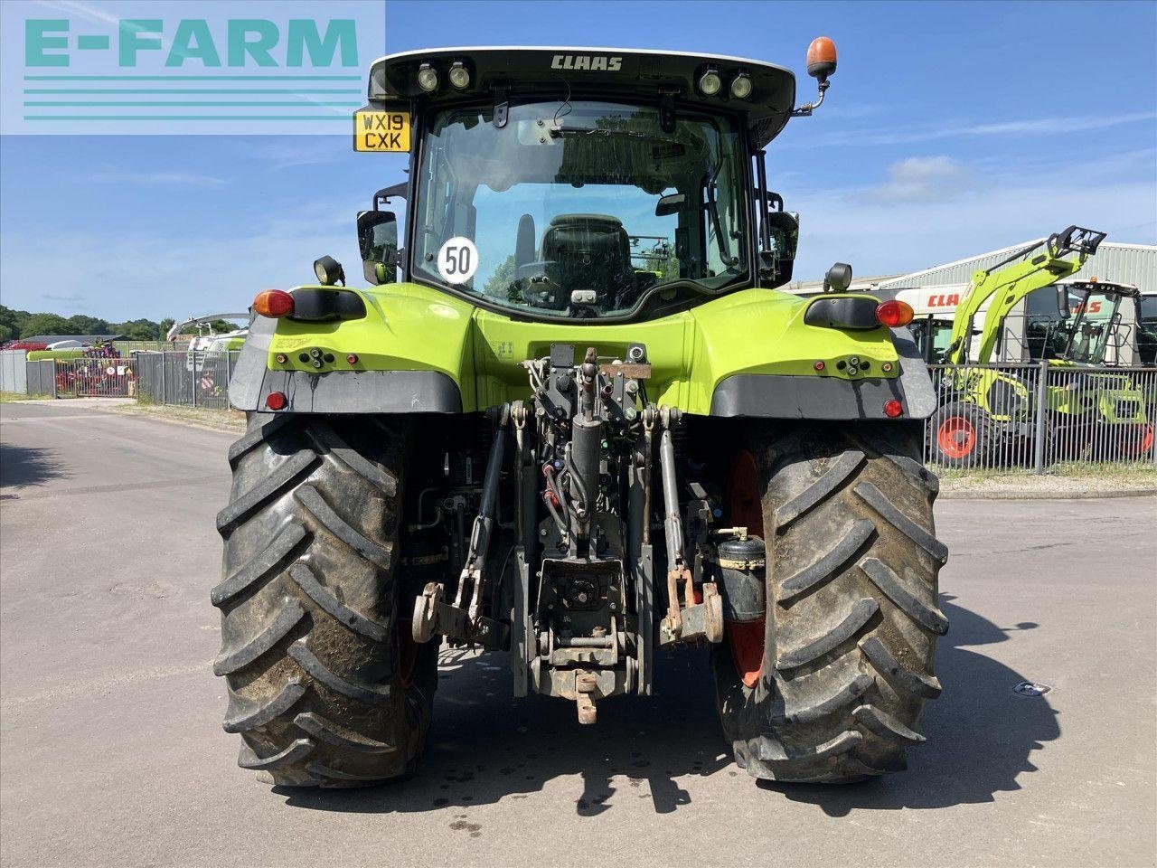 Traktor del tipo CLAAS USED 2019 ARION 650 CIS, Gebrauchtmaschine en STANDERWICK, FROME (Imagen 4)