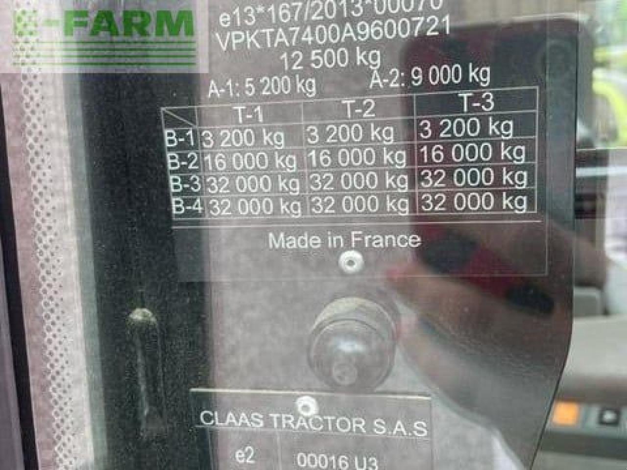 Traktor a típus CLAAS USED ARION 650, Gebrauchtmaschine ekkor: OLDMELDRUM, INVERURIE (Kép 3)