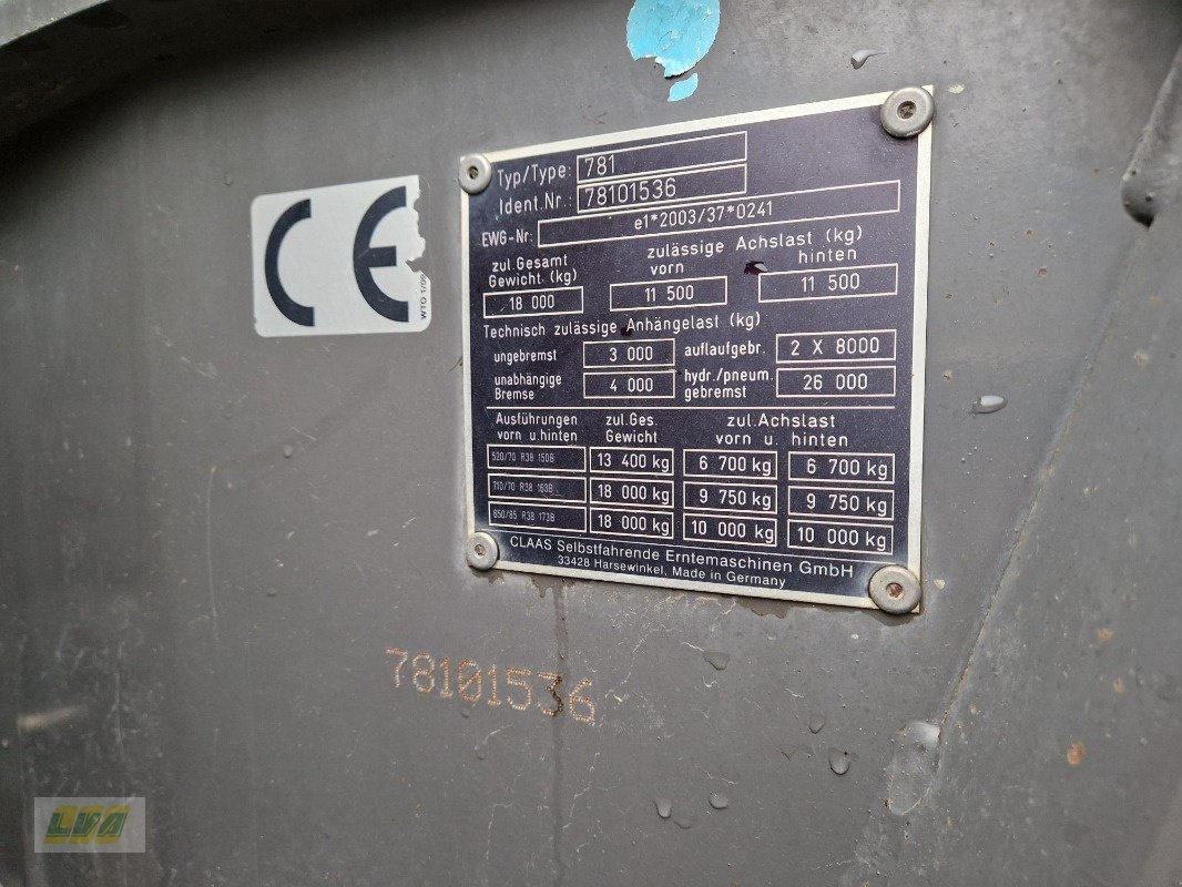 Traktor del tipo CLAAS Xerion 3800VC Heckzapfwelle, Gebrauchtmaschine en Schenkenberg (Imagen 24)