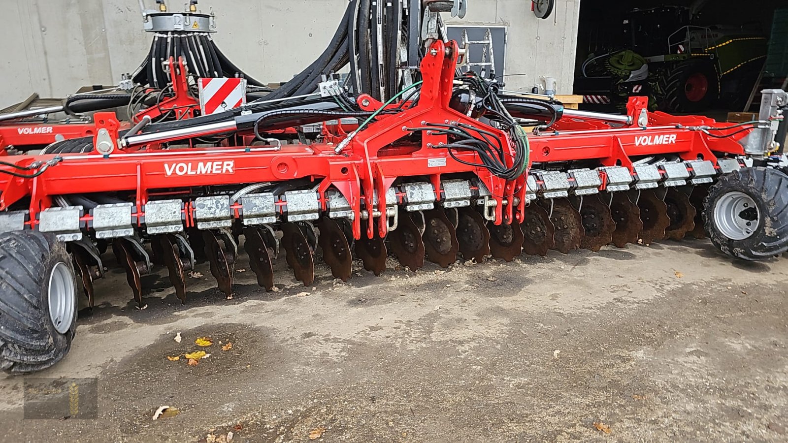 Traktor van het type CLAAS Xerion 4200 Saddle Trac RTK /Volmer, Gebrauchtmaschine in Eichendorf (Foto 9)