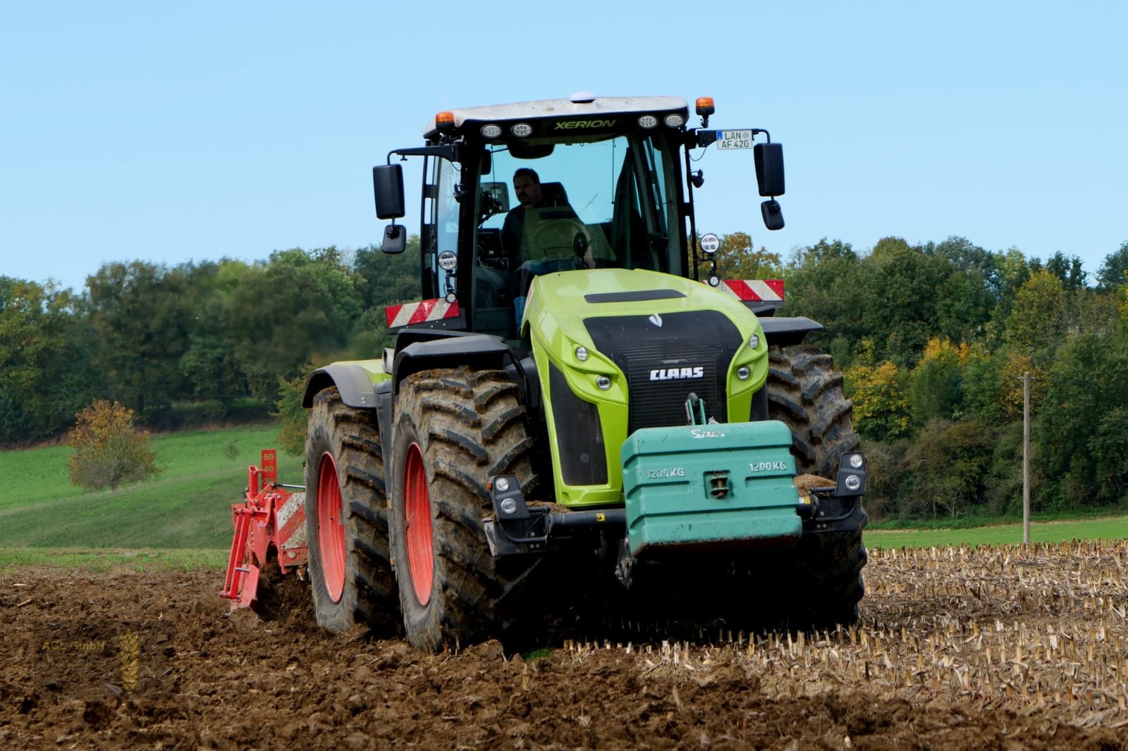 Traktor Türe ait CLAAS XERION 4200 Trac VC RTK, Gebrauchtmaschine içinde Eichendorf (resim 5)