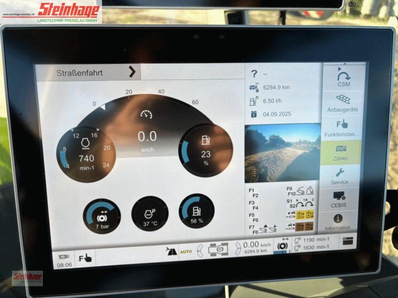 Traktor tipa CLAAS Xerion 5000 Trac, Gebrauchtmaschine u Rollwitz (Slika 13)