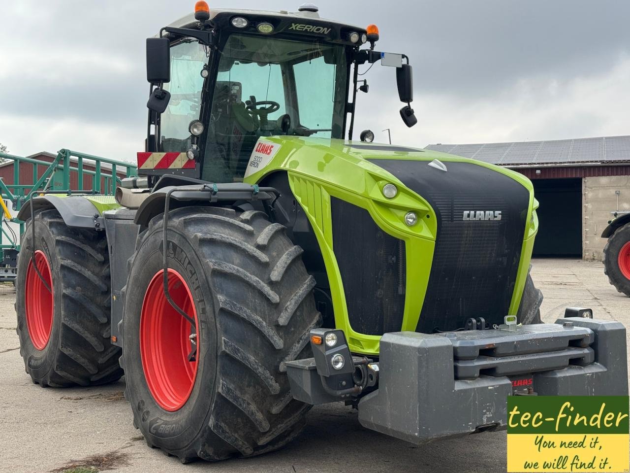 Traktor типа CLAAS Xerion 5000, Gebrauchtmaschine в Könnern (Фотография 7)