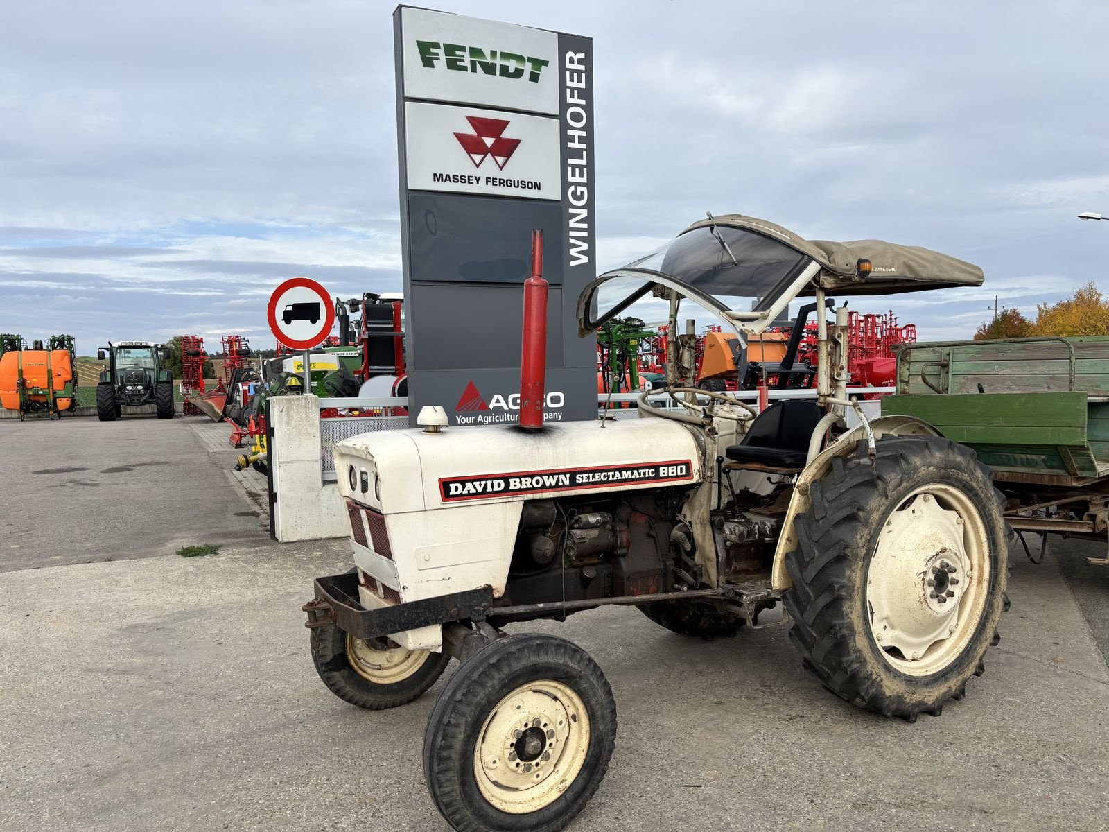 Traktor типа David Brown Selectamatic 880, Gebrauchtmaschine в Starrein (Фотография 1)