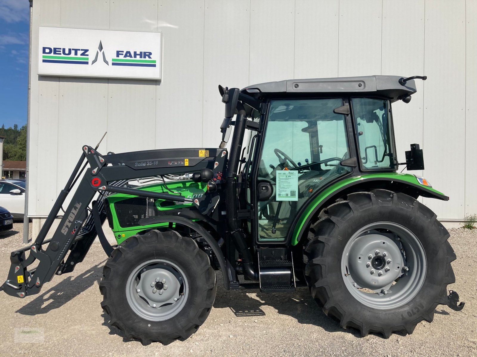 Traktor des Typs Deutz-Fahr # Der Preis ist heiß! # 5080 D Keyline LS, Neumaschine in Beilngries (Bild 2)
