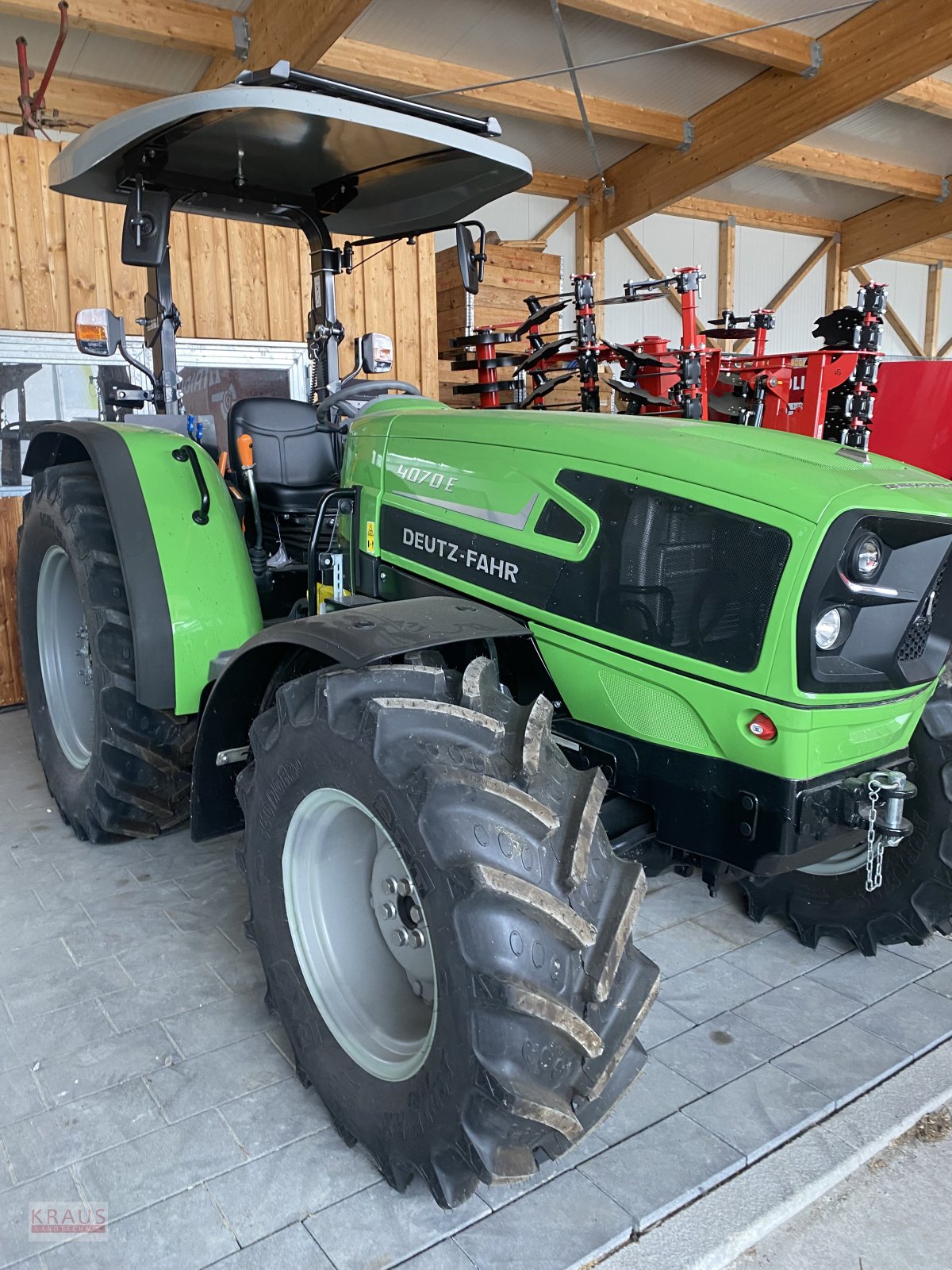 Traktor typu Deutz-Fahr 4070 E, Neumaschine v Geiersthal (Obrázek 5)
