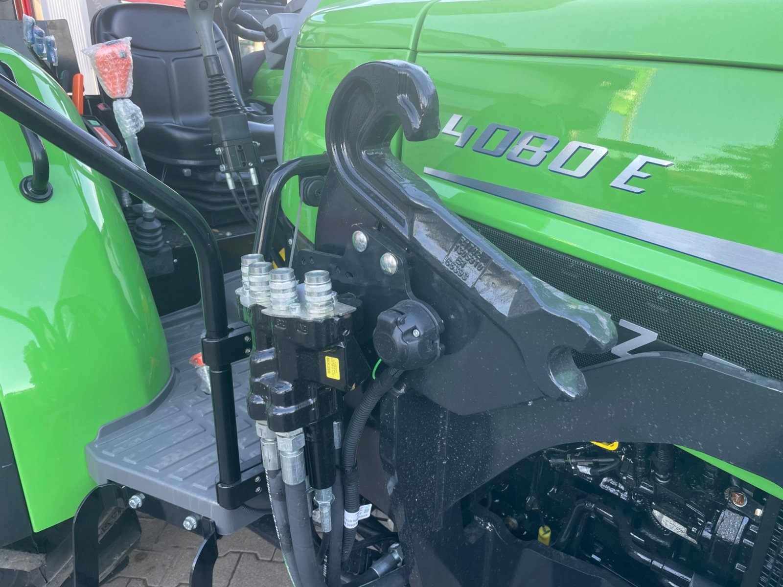 Traktor του τύπου Deutz-Fahr 4080 E GS, Neumaschine σε Dannstadt-Schauernheim (Φωτογραφία 3)