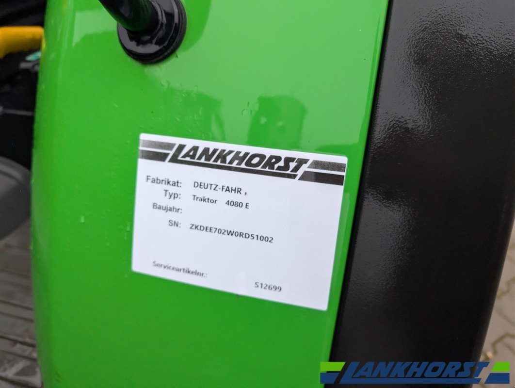 Traktor of the type Deutz-Fahr 4080 E, Gebrauchtmaschine in Neuenkirchen / Bramsche (Picture 19)