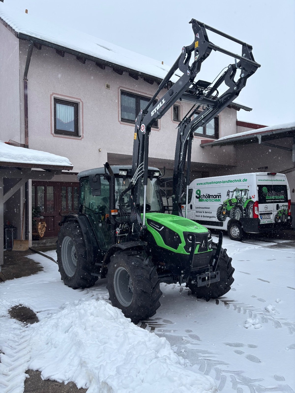 Traktor типа Deutz-Fahr 5070 D Ecoline, Gebrauchtmaschine в Hagenbüchach (Фотография 1)