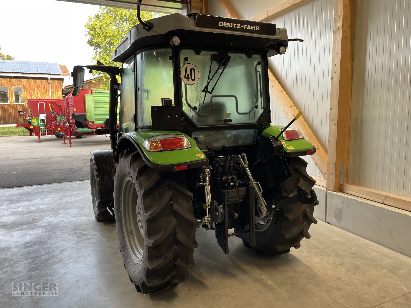 Traktor des Typs Deutz-Fahr 5070 D Keyline, Neumaschine in Ebenhofen (Bild 4)