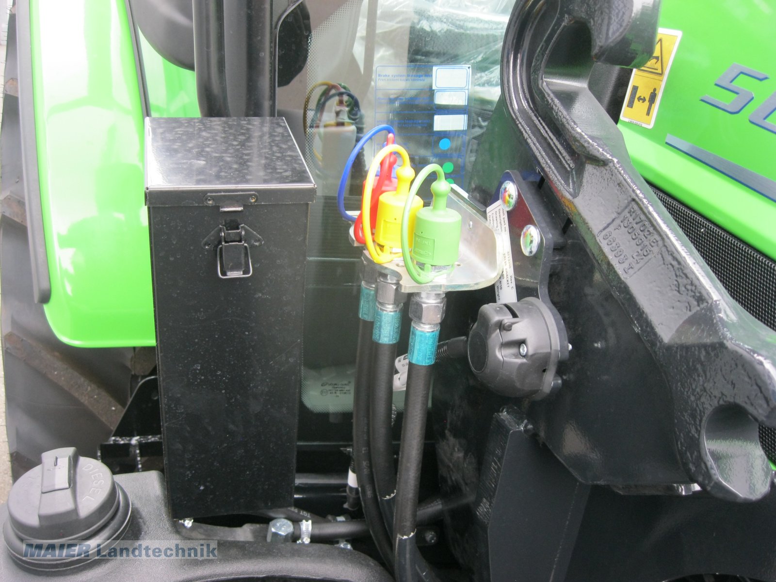 Traktor του τύπου Deutz-Fahr 5070 D Keyline, Neumaschine σε Dieterskirchen (Φωτογραφία 10)